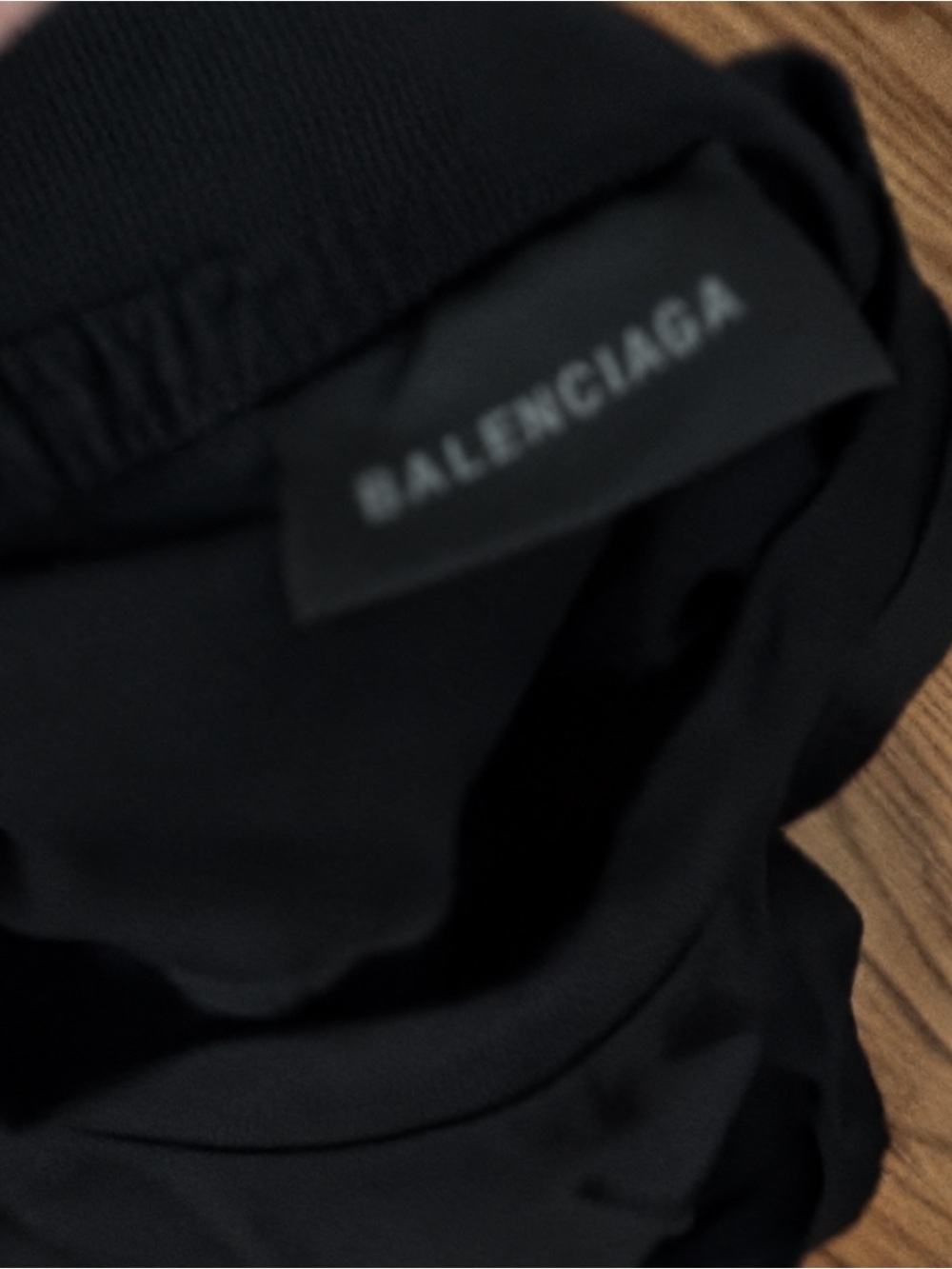 Balenciaga Men’s Black Jogger Pants